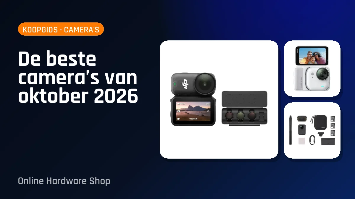 De beste camera’s van oktober 2026