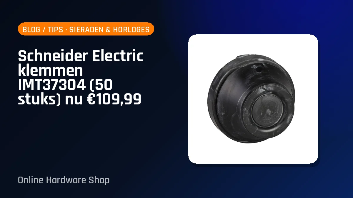 Schneider Electric klemmen IMT37304 (50 stuks) nu €109,99